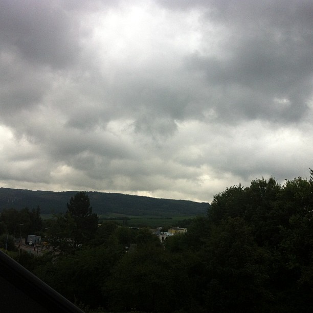 Love this weather but it is making me sleepy! #readyforfall #nofilter #rainyskies #stayinbedallday