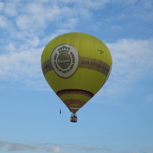 Old Post - It's a Beautiful Day in the Neighborhood. Full link in profile. #expat #germany #hotairballoons #myyounggermany